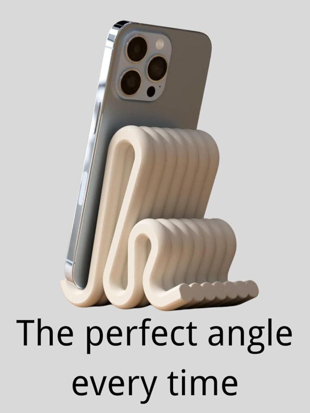 Personalized Phone Stand for Desk, Custom Novel Surfing Phone Holder for Desk, S - Picture 2 of 5